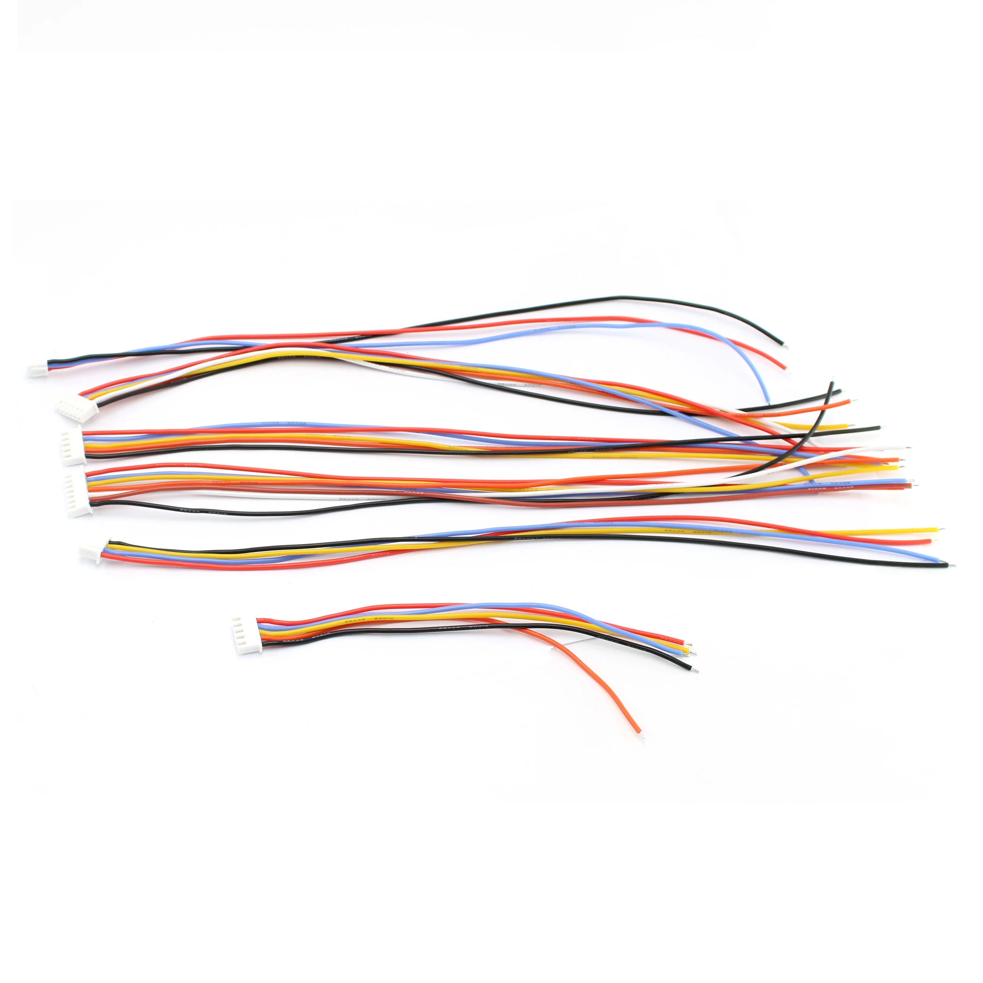 Custom Factory JST XH ZH SH 2/3/4/5/6/7/8/9/10Pin Color Electronic Wire Harness Assembly Connector Accessories Cable Wiring