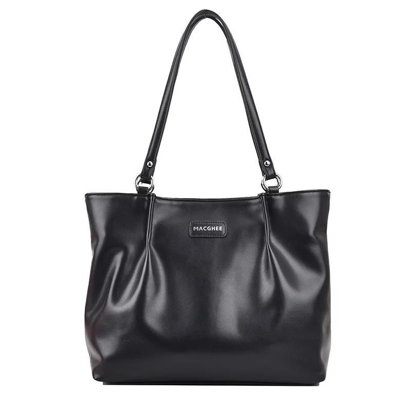 Mgirlshe Whoelsae Marc The Tote Bag Women Shoulders Handbag Black Lady Fashion Shopping bag Simple