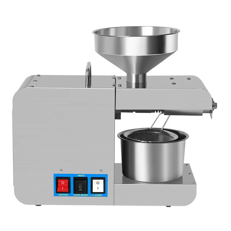 High Oil Yield Portable Automatic Oil Press Machine mini Hot Press Oil Machine