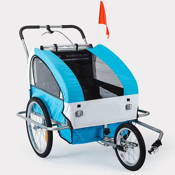 Factory direct Easy Install Small Trailer Bike Travel Kids Trolley Bike For Baby Bicycle Trailer BT003