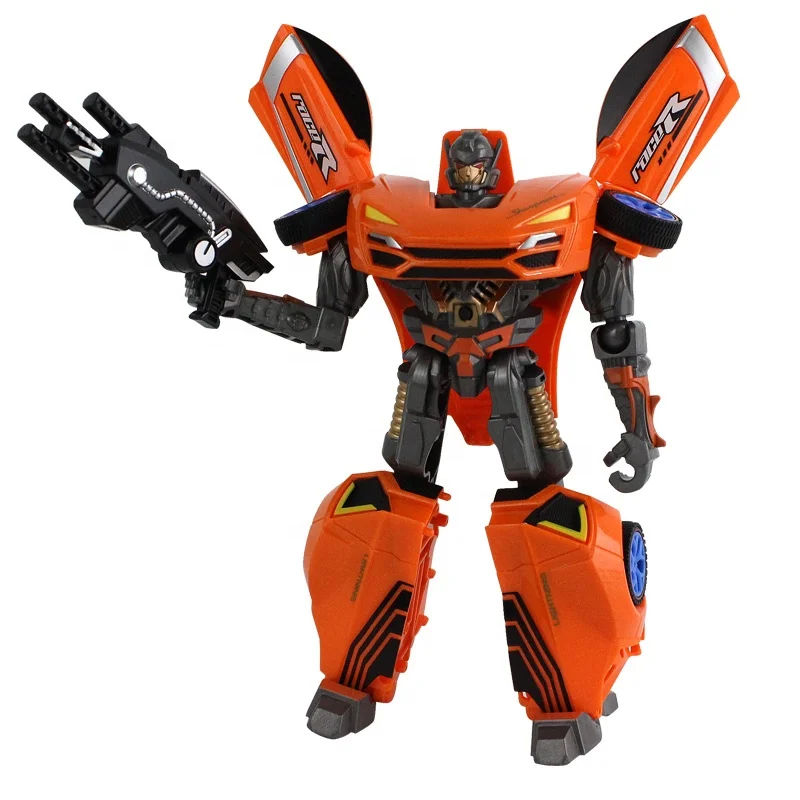 Hot Sale Kids Deformation Robot Toys Transform Car Toy With Light Sound Morphing Toys For Children