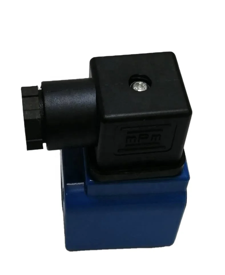 Solenoid coil is used for other filtering and purifying device parts 24V blue air solenoid pulse valve coil for dust collector
