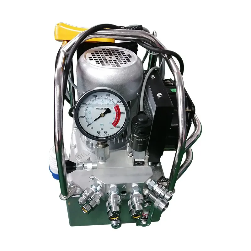 3 stage flow hydraulic electric pump could drive 4 hydraulic wrenches