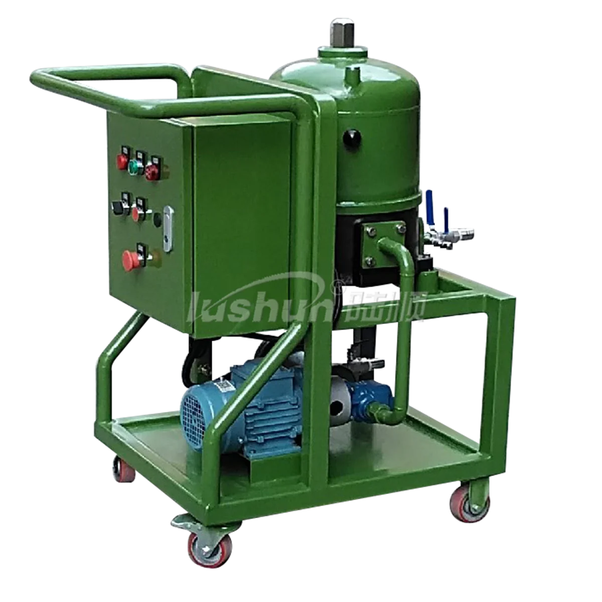 Factory supply portable machine oil purifier hydraulic oil filter cart Oil purifier unit