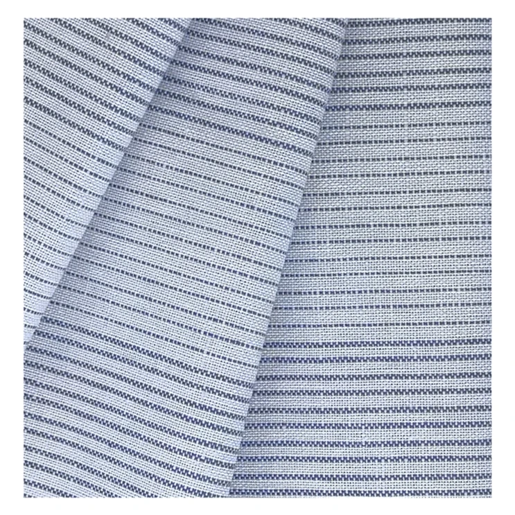 Enzymed Stone Washed Delave Yarn Dyed Linen Fabrics For Wholesale