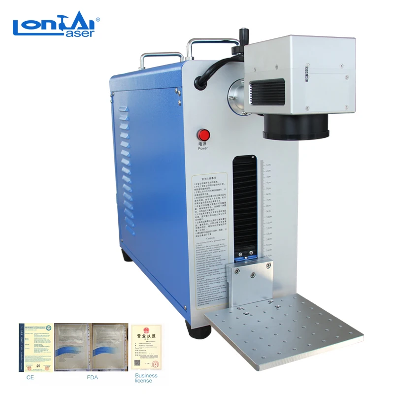 Portable small fiber laser 20w 30w 50w 100w Max Raycus JPT cnc fiber laser marking ring engraving machine price for metal sale