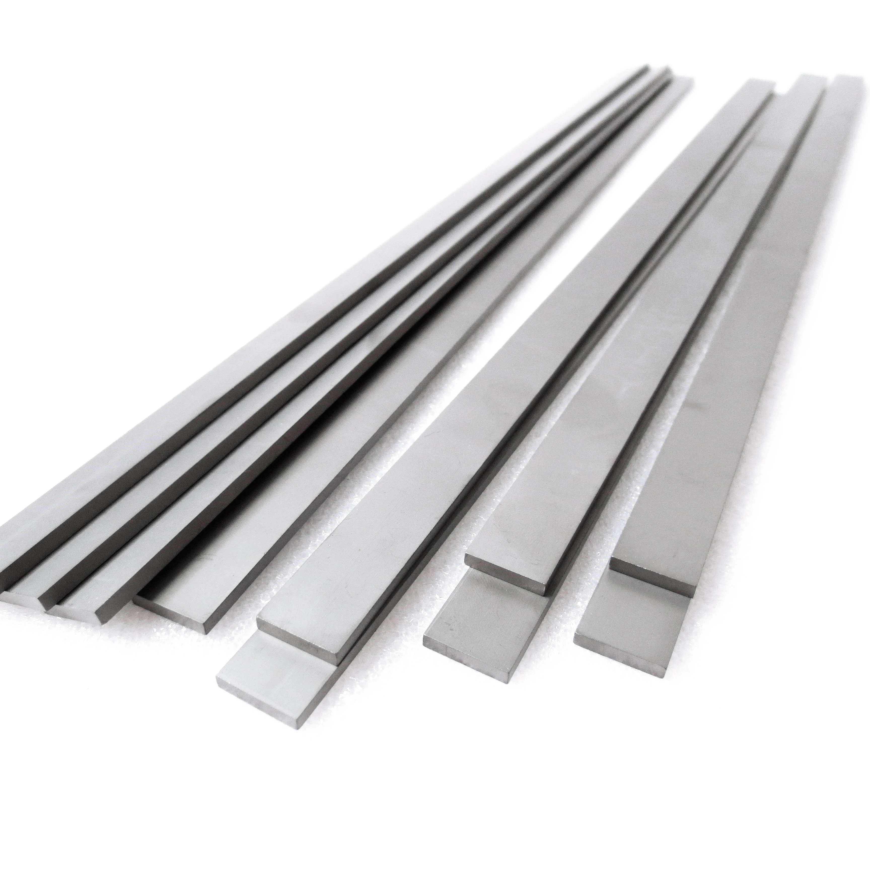 2.7m Ultra Long Tungsten Carbide Flat Bars /Plates, Carbide Square Bars or Blocks, Strips for Rubber and Plastic Cutting