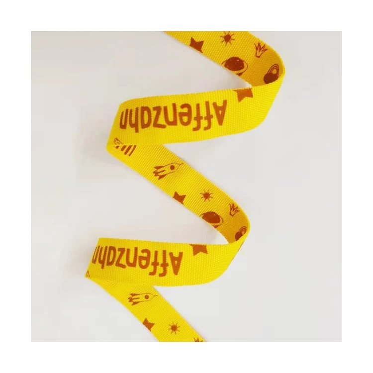 
Hot sale sustainable development 25mm printing silicone tubular webbing for special combination lock and clothing 