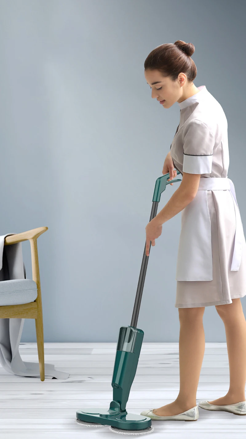 ZQ69 Cordless Electric Mop Electric Mop Water Spray Powerful Floor Cleaner Powerful Cleaner  Waxing  Home  Mop