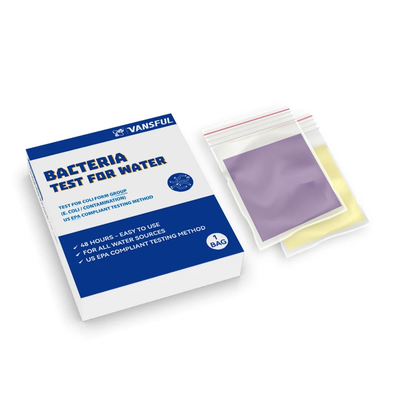 2025 New product drinking water Bacteria test kit E.coli test paper