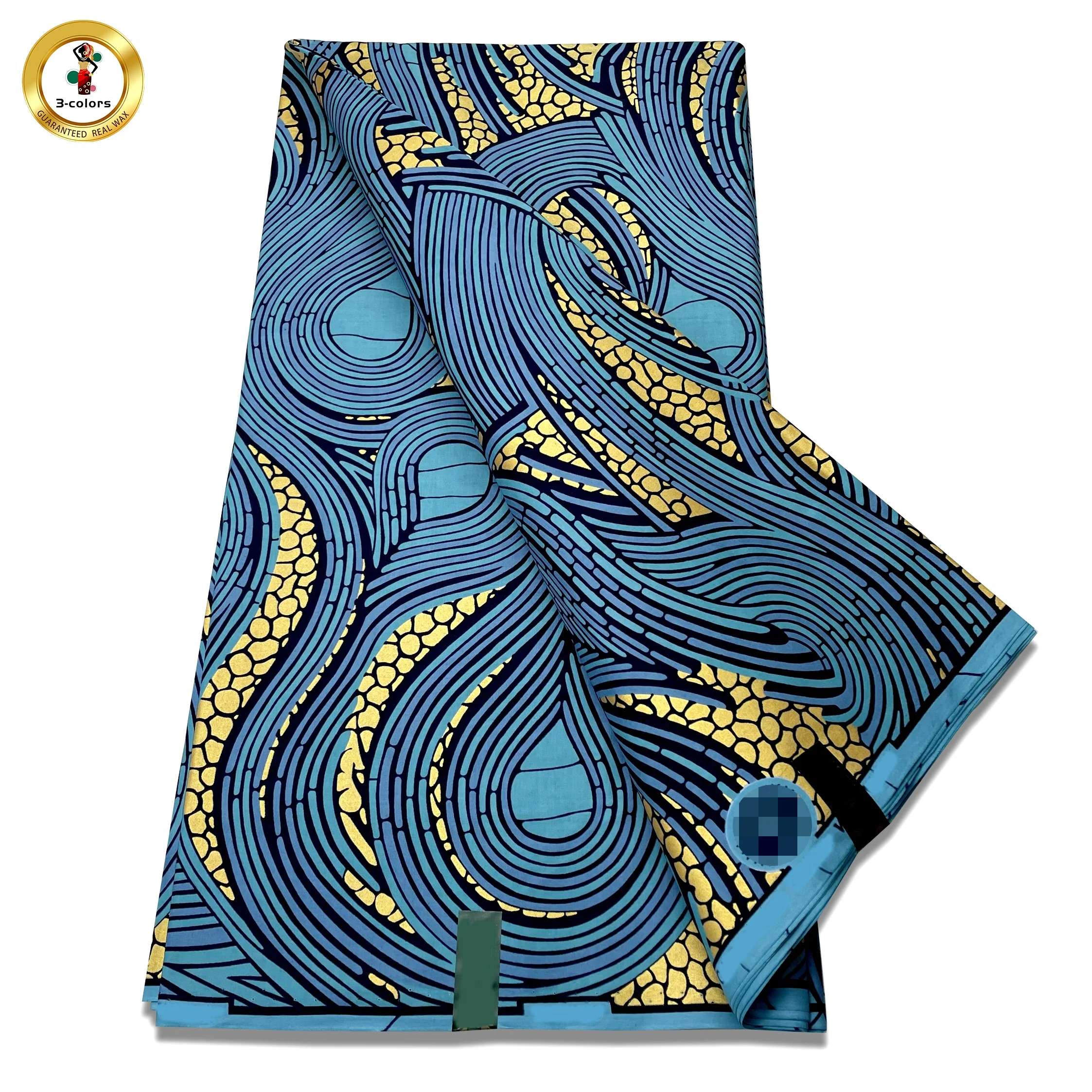 100% Cotton African Wax Prints Fabric Ankara Wax High Quality With Good Price