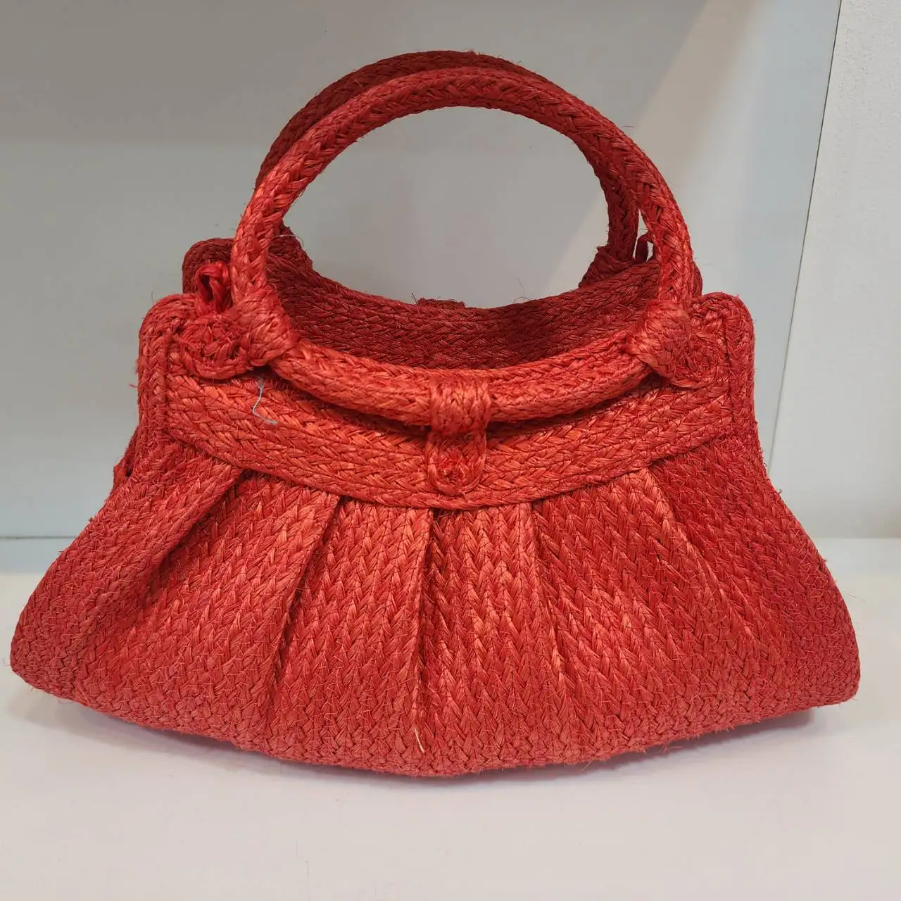 Women Bag Size hand bags Thai Plant Fabric Silk Sisal Fiber Best Seller Bags Product of Thailand