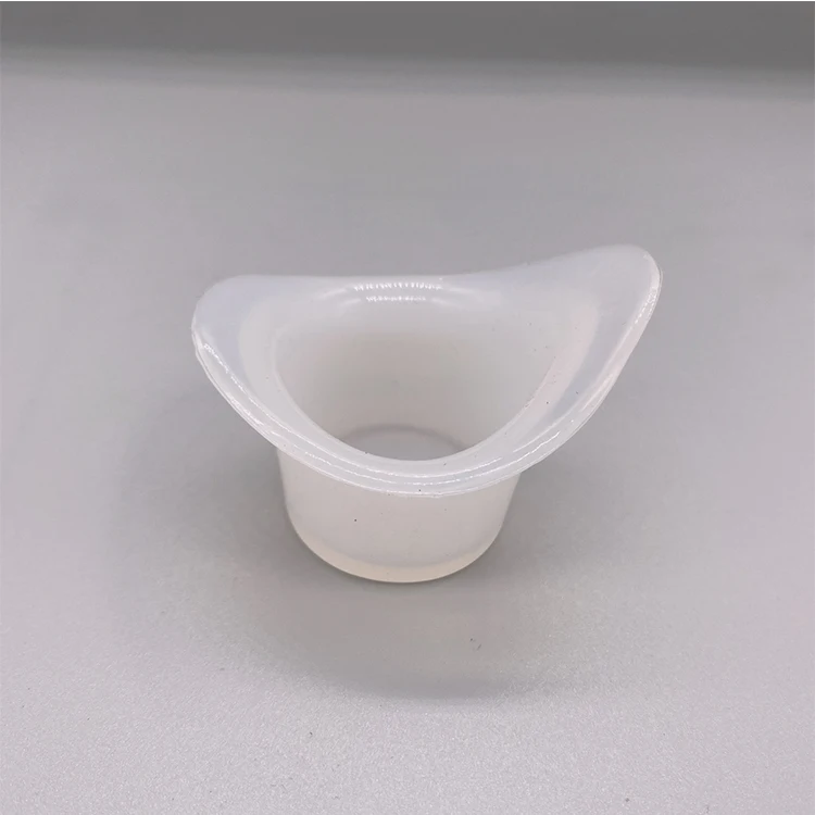 Factory wholesale customization silicone material eyewash emergency plastic eye wash cup eyewash cup