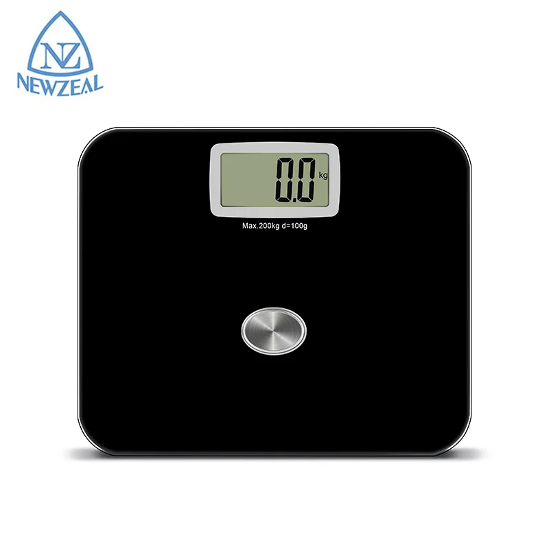 Горячие человеческие весы для измерения веса цифровые из закаленного стекла на платформе ванной