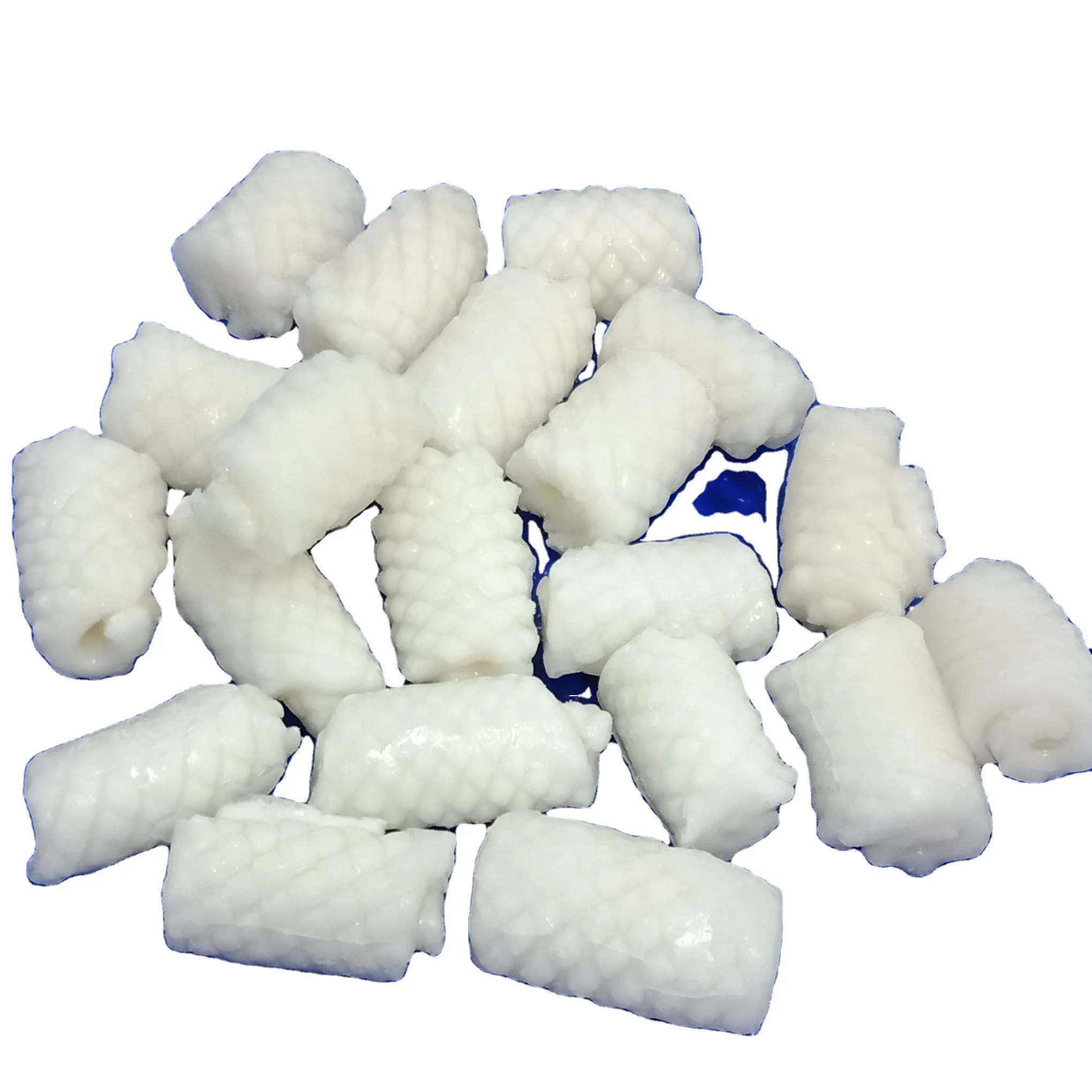 frozen squid flower pineapple cut squid calamari giant/illex carving