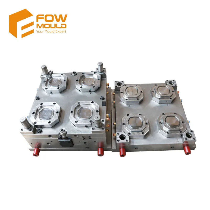 
customized 200ml plastic injection IML container mold storage box mould manufacturer 