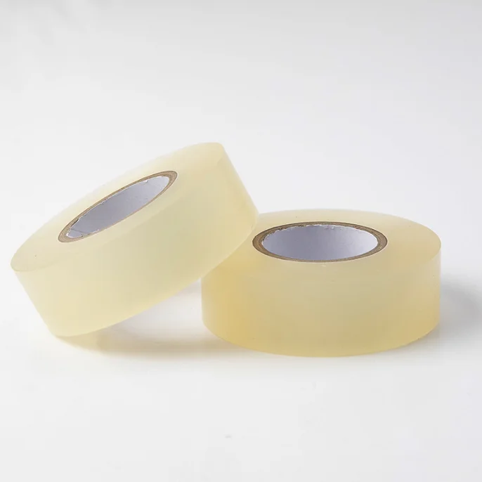 Single Sided Clear Hockey Tape 25mm Width Water Resistant PVC Waterproof Carton Box Package Acrylic Sportstape Hockey Sticks