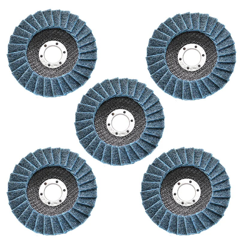 DORIS 125*22 Non-Woven Flap Disc with Wholesale Price as Hardware Tools for Metal Stainless Steel Fine Polishing free sample