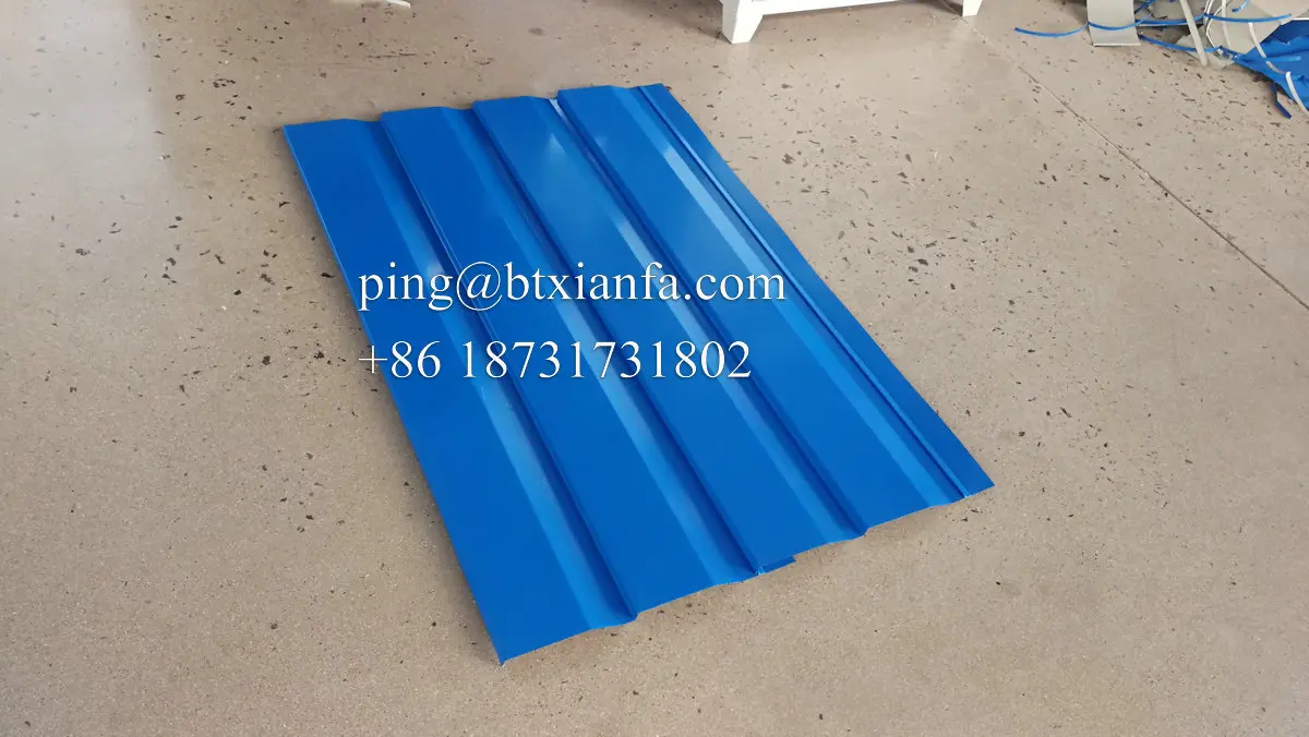 Kosovo style hanging board roll forming machine