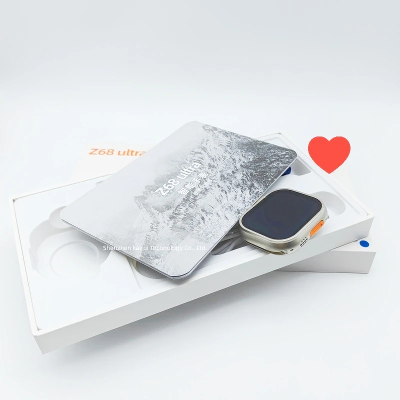 2023 Hot Sale Z68 Ultra Smart Watch Series 8 Large Screen 2.2 Inch Serie8 Smartwatch pk Z69 H11 T800 T900ULTRA KD99