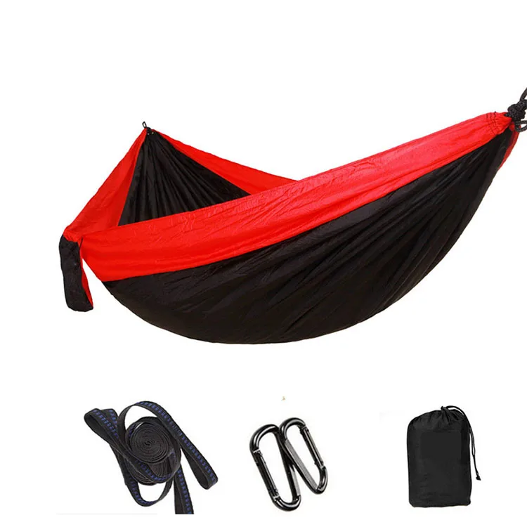 Outdoor Travel swing chair hammock Bed 1000 Lightweight Parachute Fabric Double Hammock