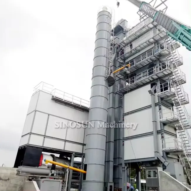 Manufacturer 80tph Batch Asphalt Plant China 30m3 Bitumen Tank Hot Mix Batch
