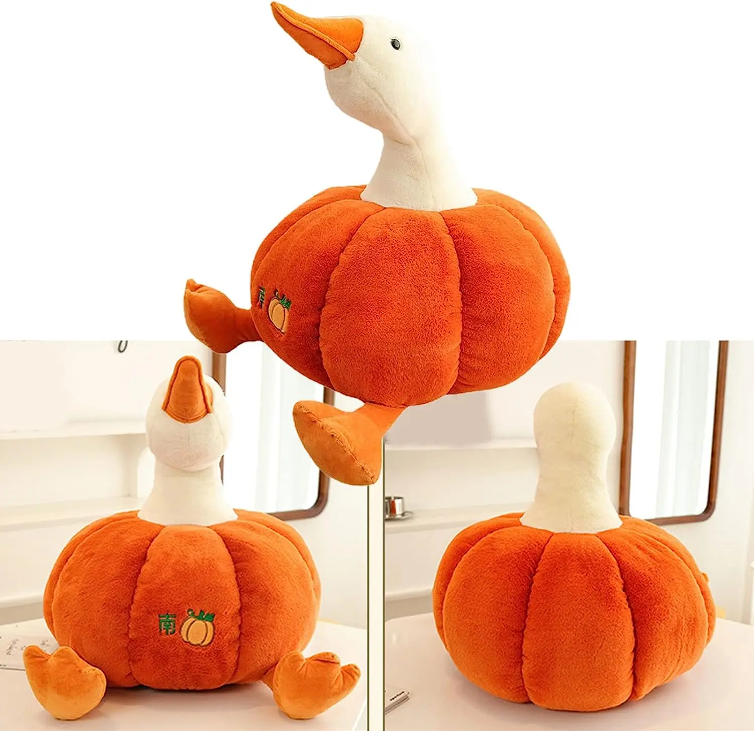 Floor Mat Sleep Pillow Big white goose pillow plush toy Duck goose Animal Stuffed Swan Goose plushie