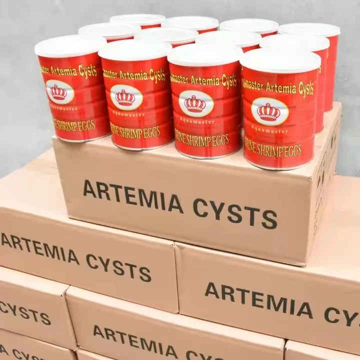 high quality 95% rate Artemia Cysts Brine Shrimp Eggs for ornamental fish bait
