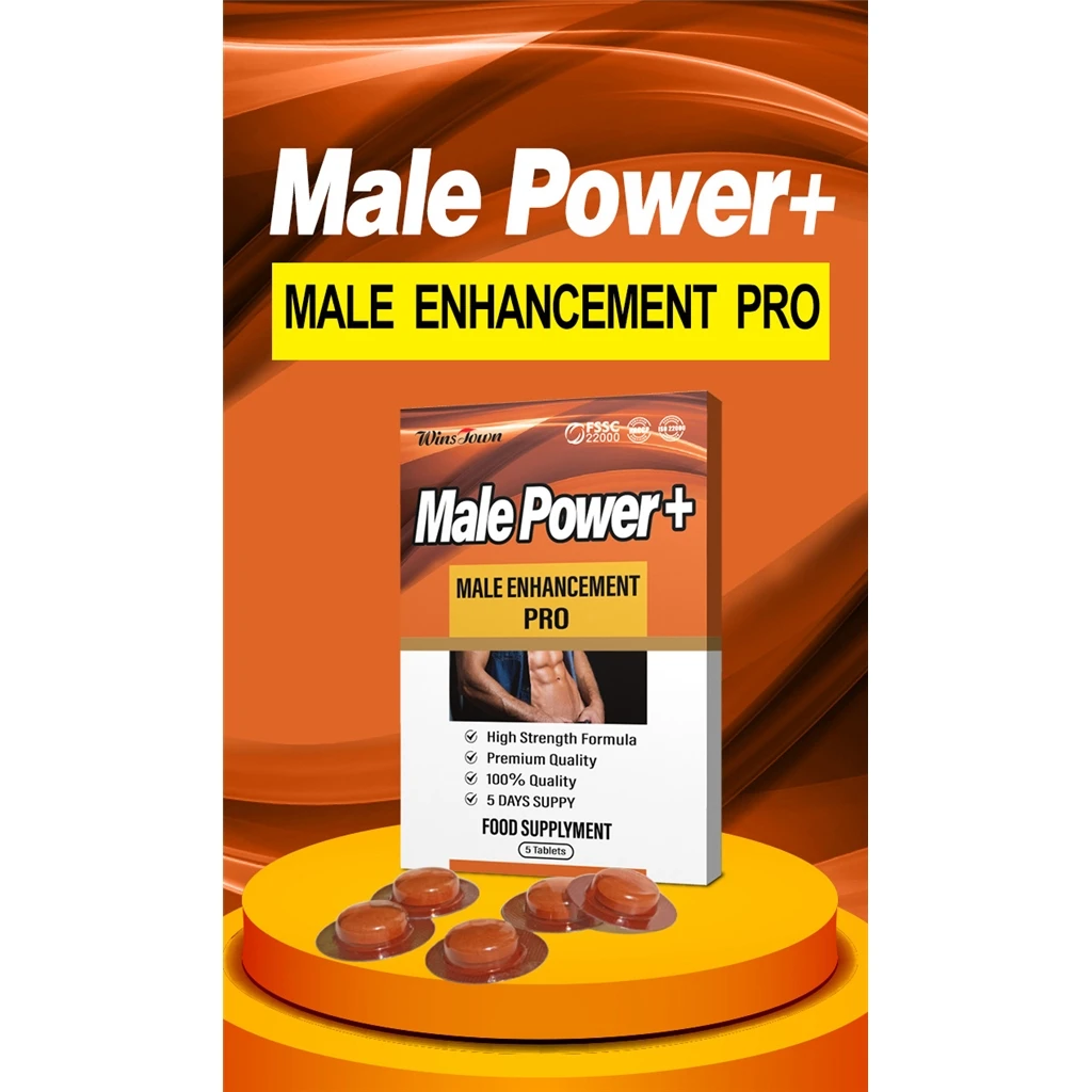 OEM/ODM Men Power Energy Tablets Tongkat Ali Male Power+ Fertility Tablet Maca Man Energy Tablets Male Power Ginseng Pills