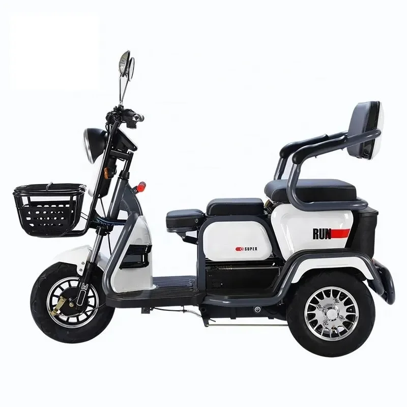 3 Wheel Motorcycles Electric Passenger Tricycle 800w Motorized Tricycles For Adults