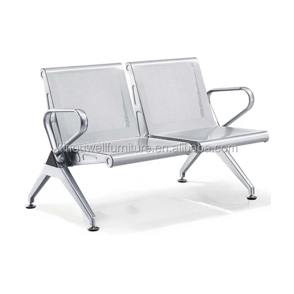 3 seats public seating waiting link chair