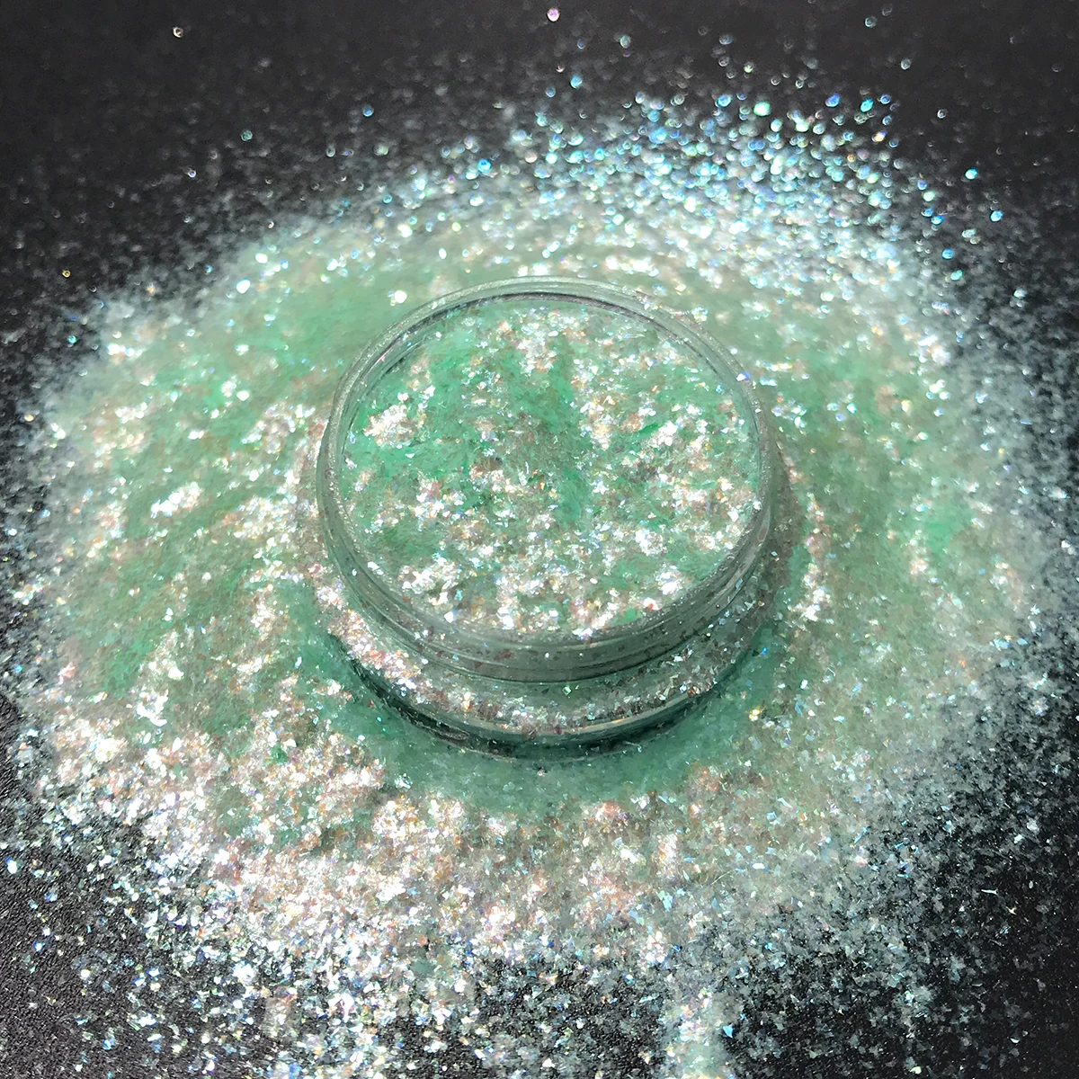 Pearls Diamonds Pigment Cosmetics Natural Mica Glass Flakes Powder for Resin Painting Arts and Crafts Nail Art DIY Decoration