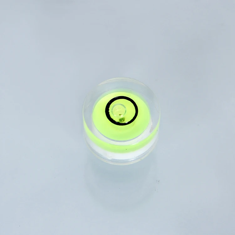 YJ-CR13808 High Transparent Appearance High Accuracy Mini Bubble Level Circular Level Bubble