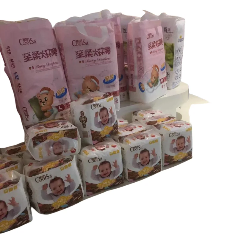 OEM Ultra Thin Baby Diapers Premium Supplier Wholesale Customized Baby Diaper Stocklots Nappy For Baby