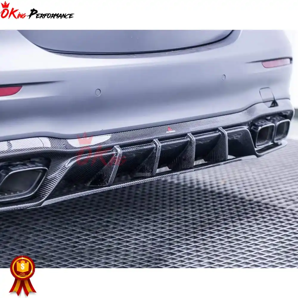 AE Style Carbon Fiber Rear Spoiler For Mercedes Benz E-Class W213 E43 E53 E63 E63S 2020-2022 Wing