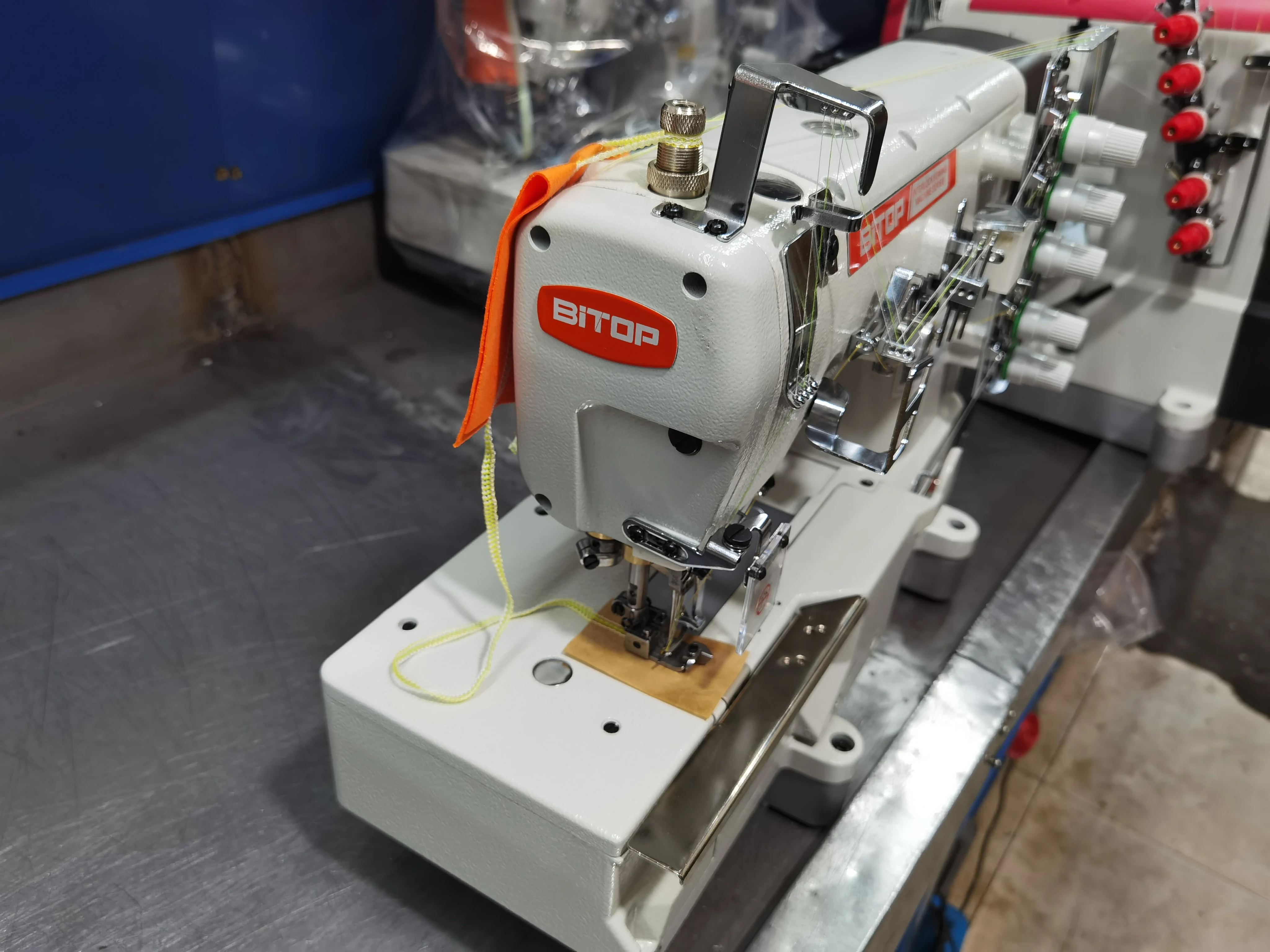 BT-858D-4-UT flatlock sewing machine interlock underwear making machine  for sale