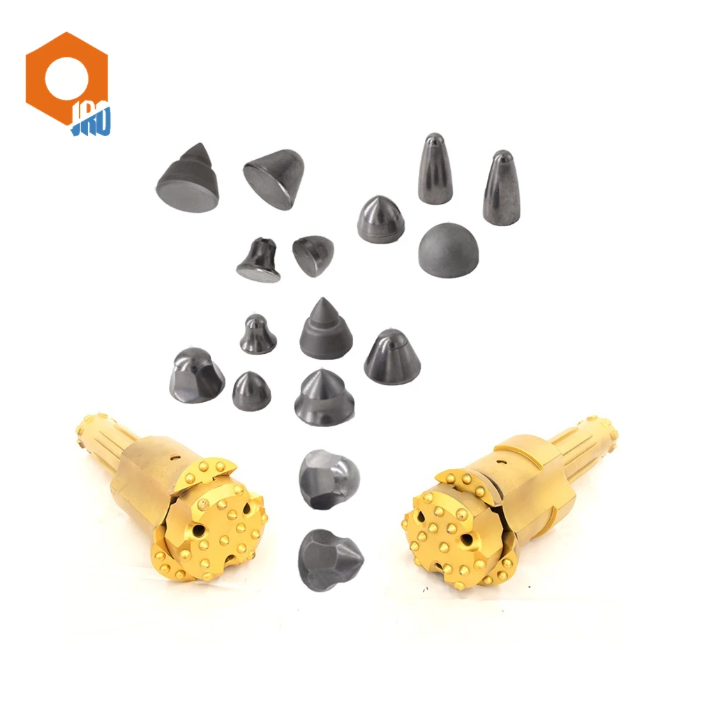 Wholesale high quality various types of tungsten carbide buttons made by Zigong factory