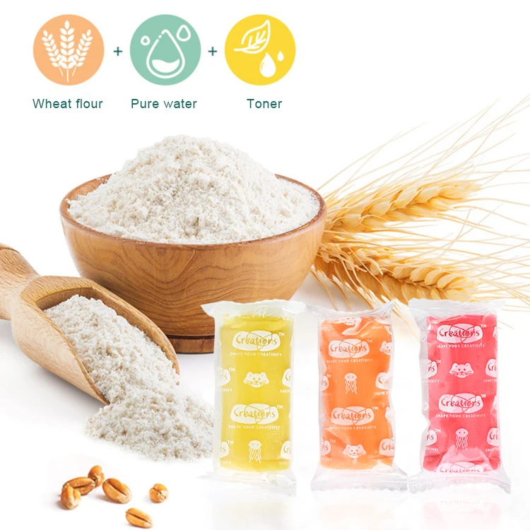 Akiaco super Soft Clay 100g fluffy Slime mix baking Making Supplies Modeling light weight air dry playdough kids toys price