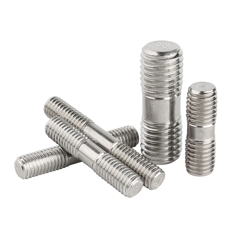 M3 M4 M5 M6 M8 M10 M12 M14 M16 304 Stainless Steel double end threaded stud Bolts