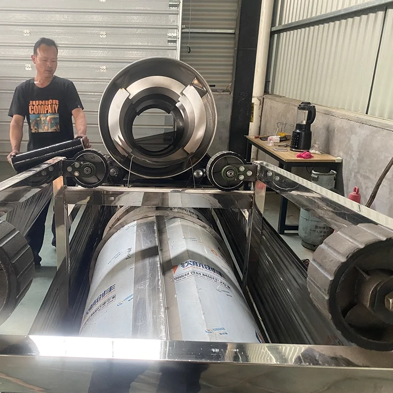 Nuts Roasting And Flavoring Machine/ Single Roller Seasoning Machine/ Seasoning Tumbler Banana Chips Flavoring Machine