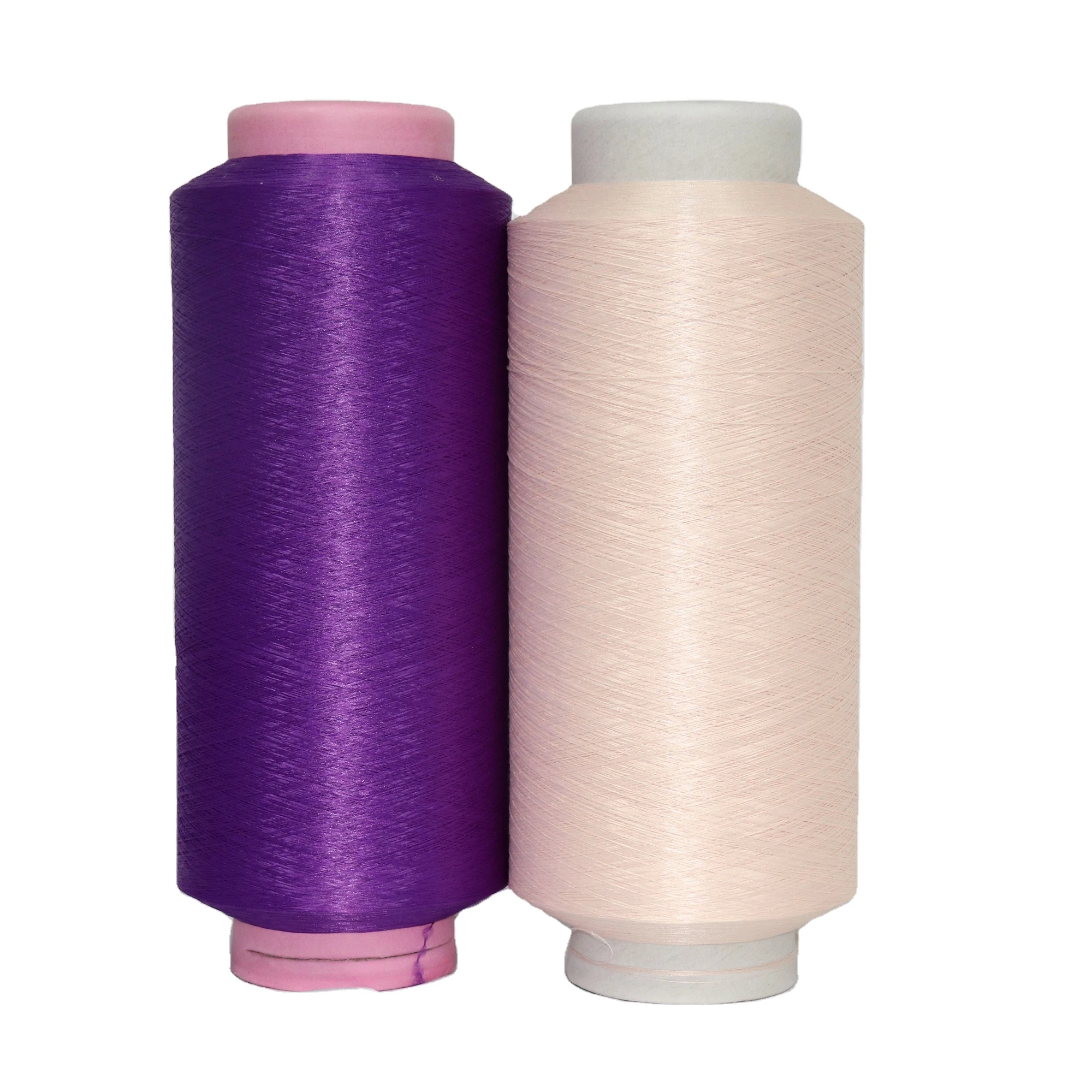 100% polyester space dyed yarn polyester filament polyester microfiber yarn