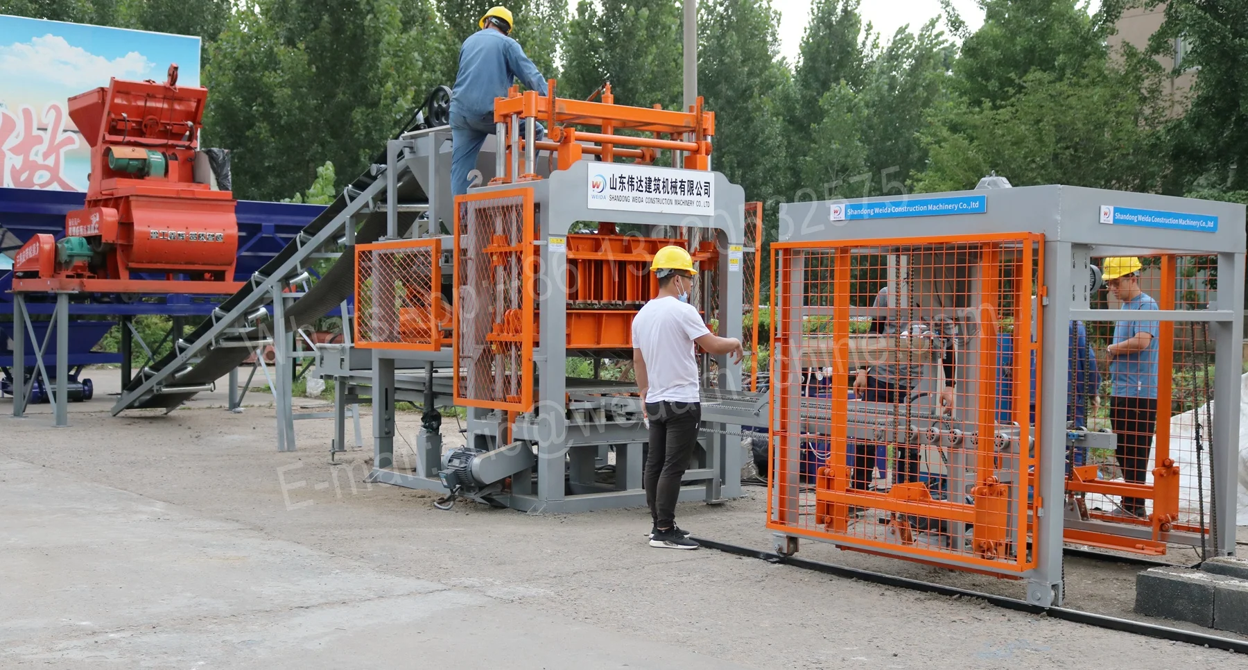 Small Business Qt4-15 Ideas Earn Money At Home Block Brick Making Machine Building Material Machinery