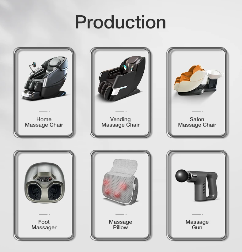 2024 Modern Air Pressure 3d Zero Gravity Heating Neck Back Shoulder Waist Buttock Foot Full Body Massage Chair