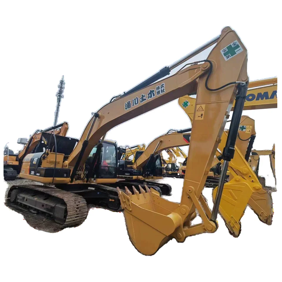 Высококачественная строительная техника CAT 320 D2 б/у гусеничный экскаватор 20 т