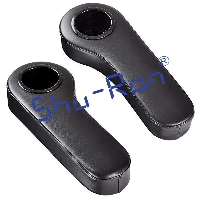 
Universal Golf Cart Rear Seat Armrest with Cup Holder for Club Car EZGO Yamaha Set of 2 Golf Cart Accessories 