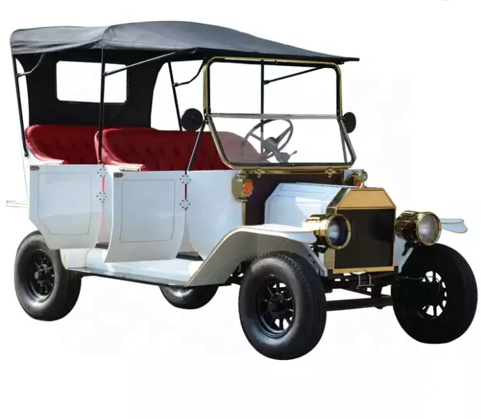 China best seller vintage classic car metal frame vintage metal car with 8 seats