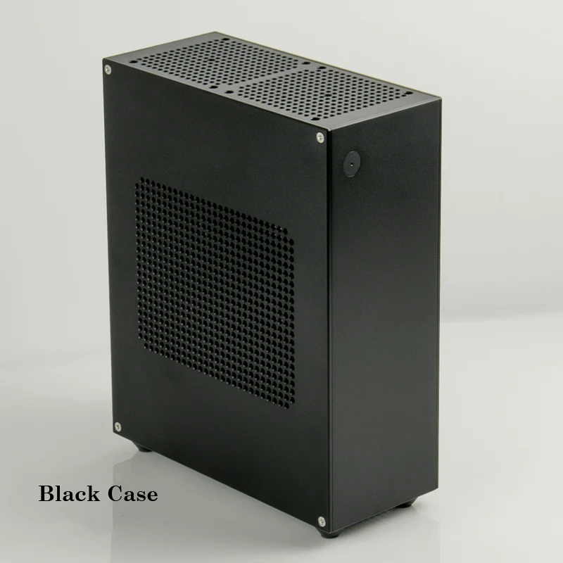 OEM Custom PC Cpu Cabinet Casing Office Desktop ATX D600 Mini integrated display chassis itx 1U power supply Computer