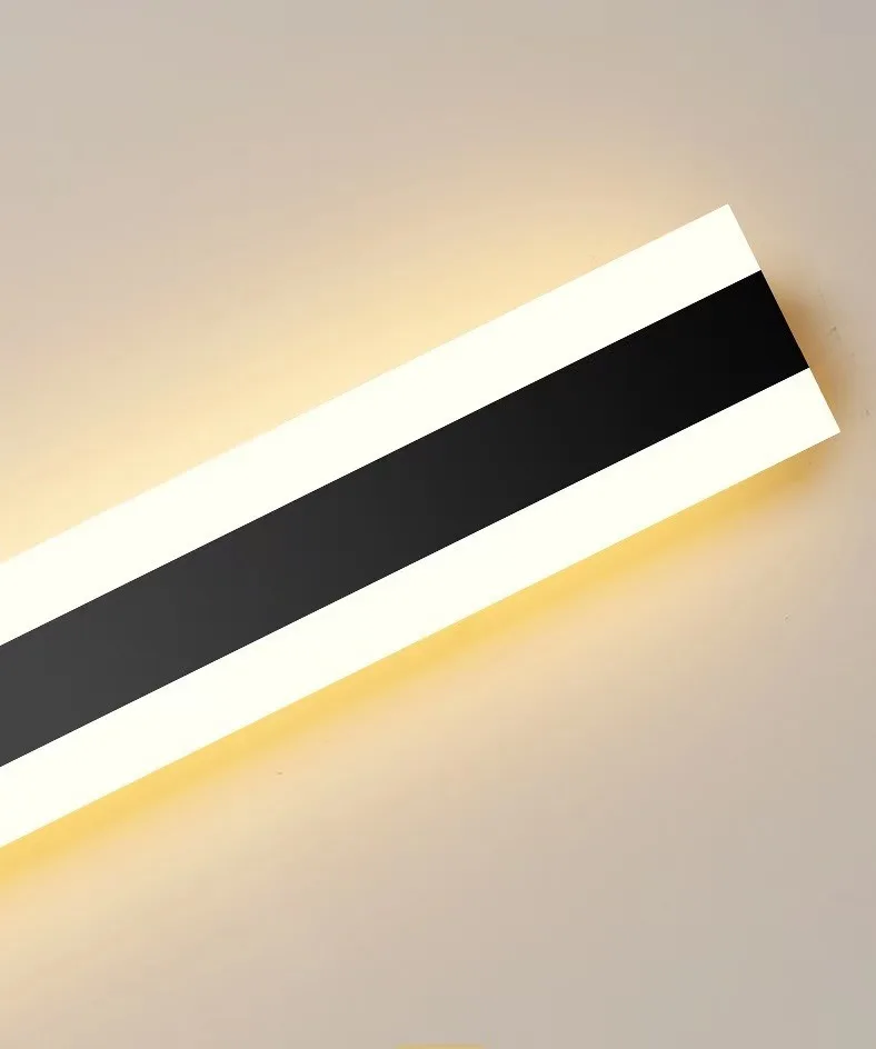 Современный водонепроницаемый Уличный настенный светодиодный светильник Boyid с длинной полосой IP65 для сада крыльца бра 110 В 220 освещение