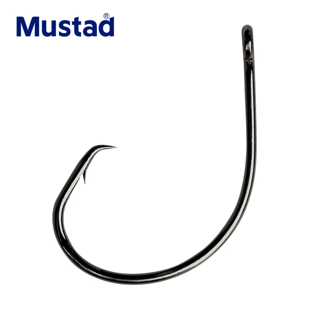 Оригинальный 4 3 Mustad 100% MicroSharp ULTRAPOINT остается более резким длинный рыболовный крючок 6 #-8/0 39951 млрд