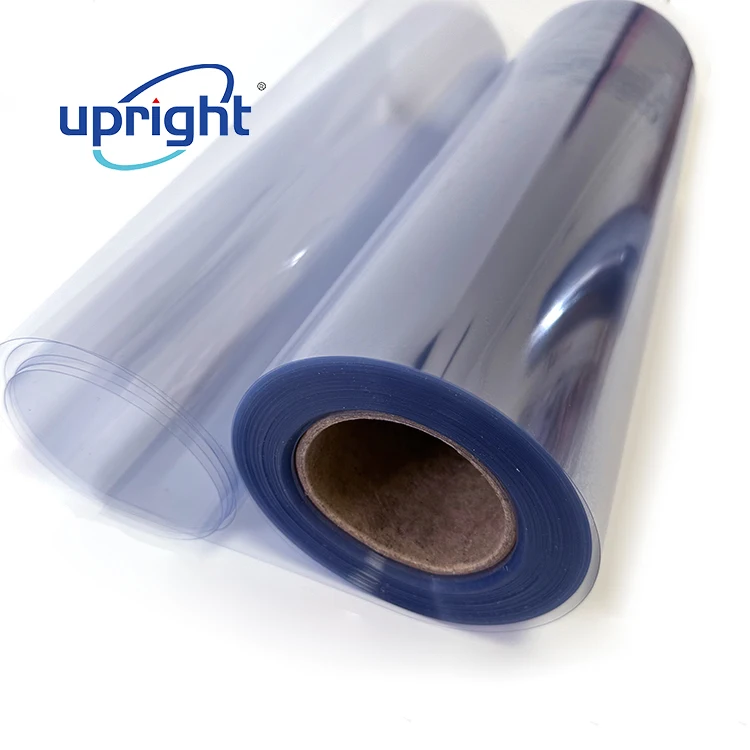 Upright Thin Rigid Clear Plastic Sheet Transparent Color Plastic Film Translucent Pvc Sheets
